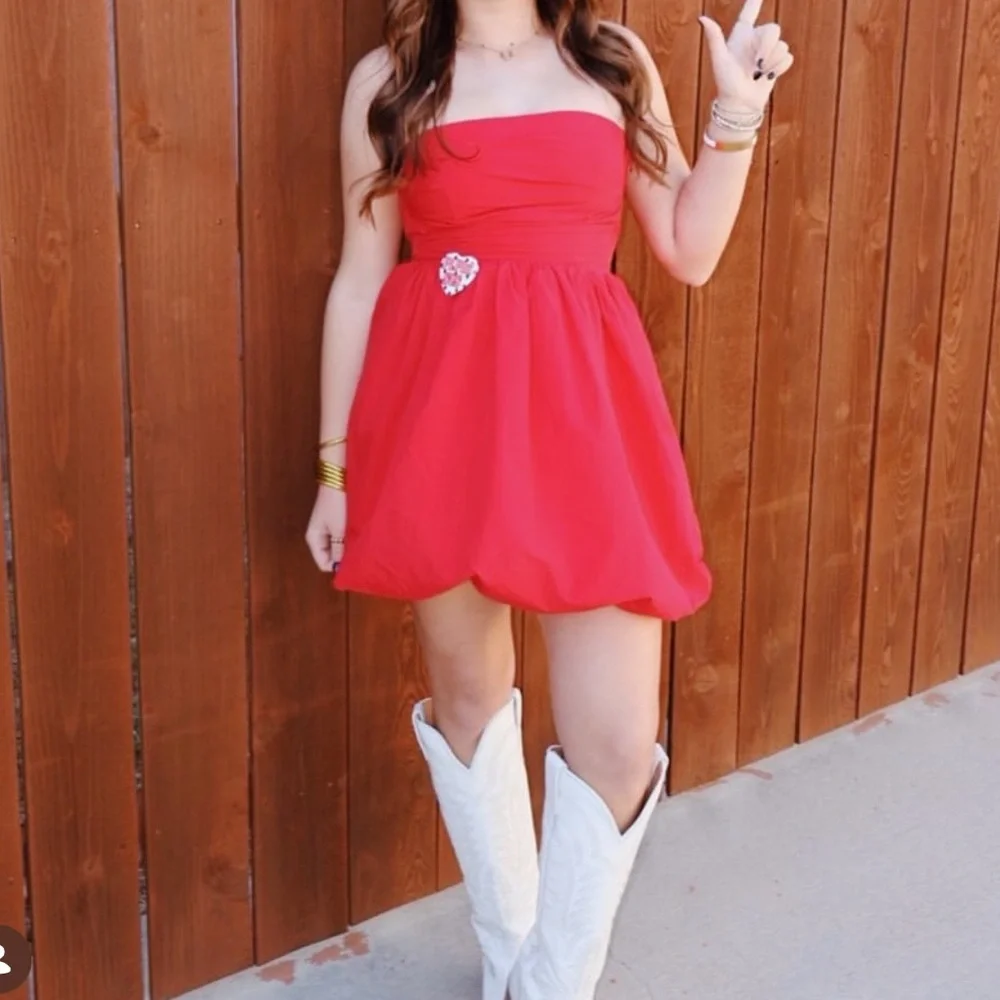 Amanda Uprichard Oscar Mini Dress - Picture 2 of 7